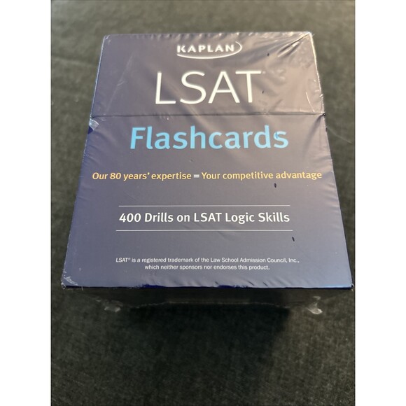 undefined Other - Kaplan LSAT Flashcards NEW In Box